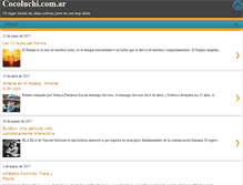 Tablet Screenshot of cocoluchi.com.ar